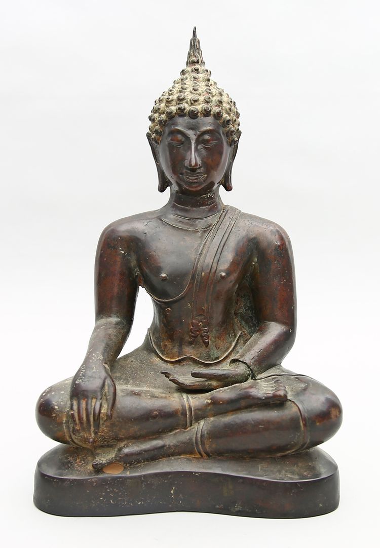 Skulptur des Buddha Shakyamuni.