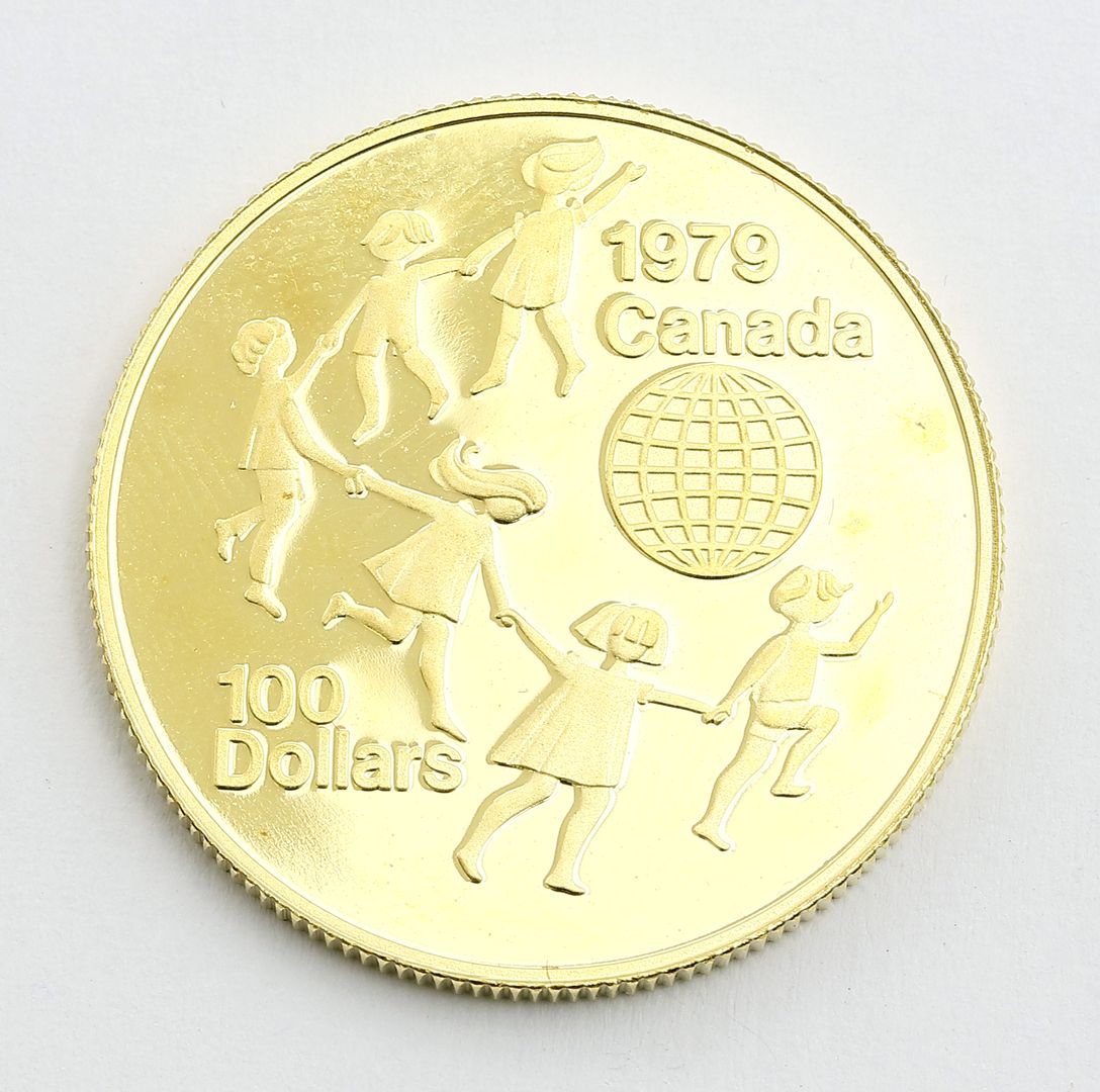 Kanada, 100 Dollars 1980, Jahr des Kindes.