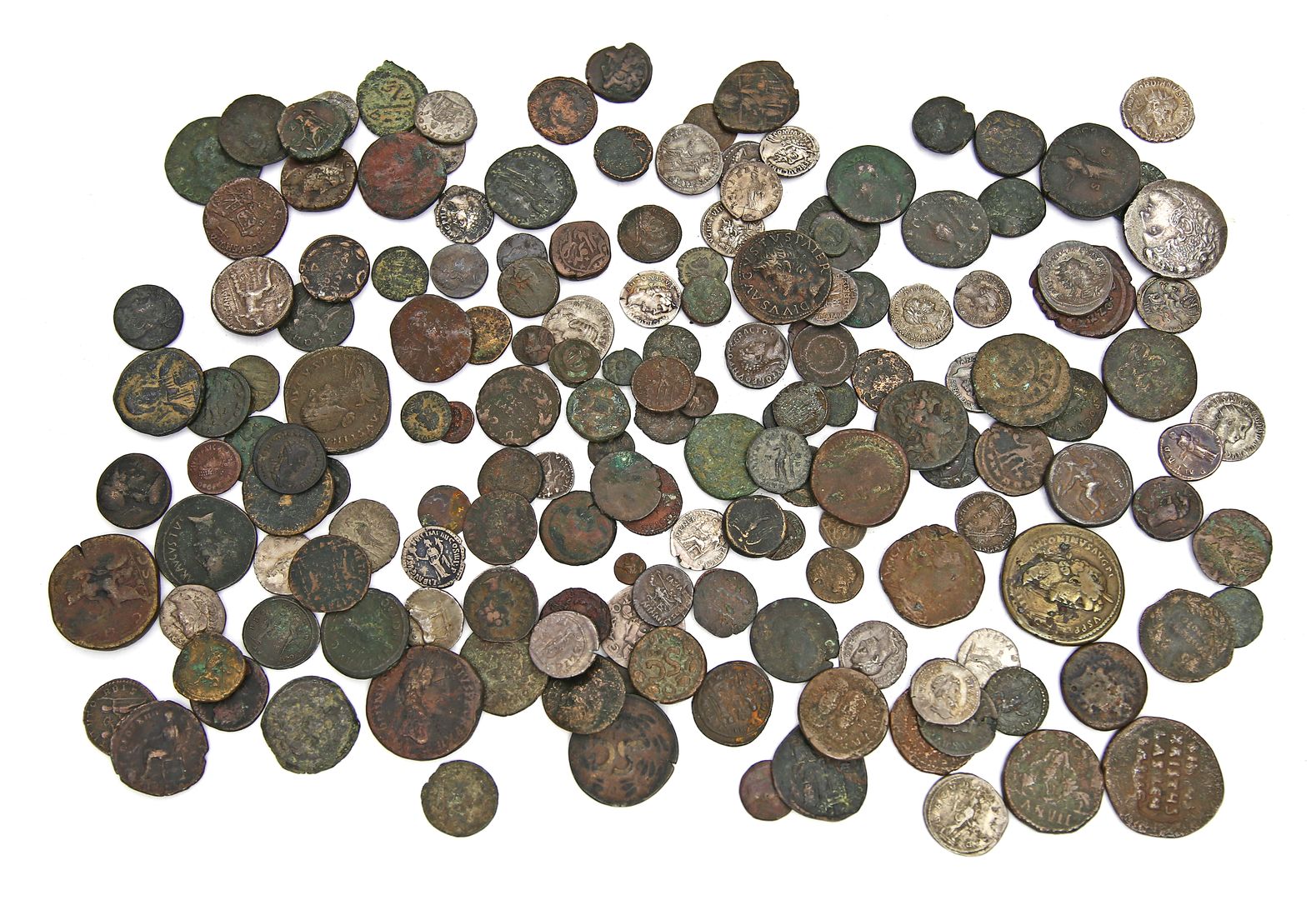 Großer Posten antiker Münzen,