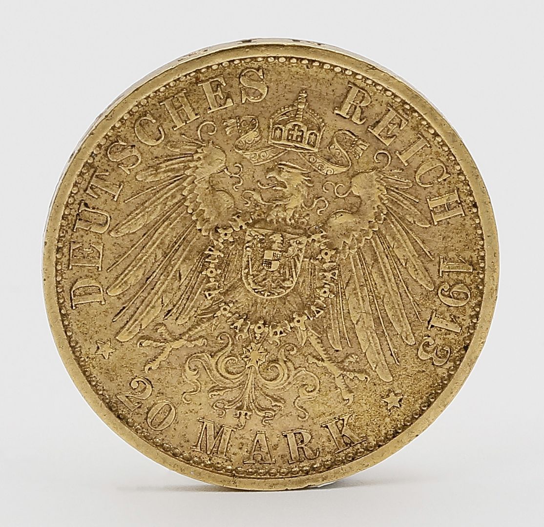 Preußen, Wilhelm II., 20 Mark 1913 A.
