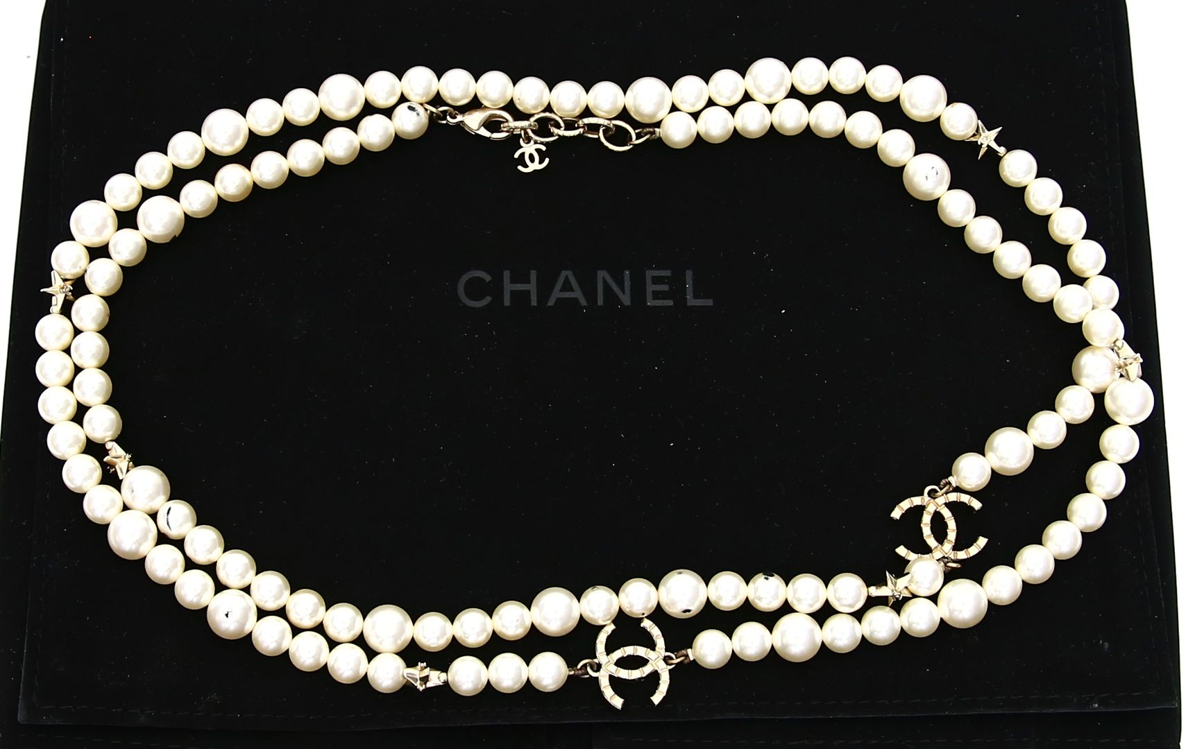 Vintage-Perlenkette, Chanel.