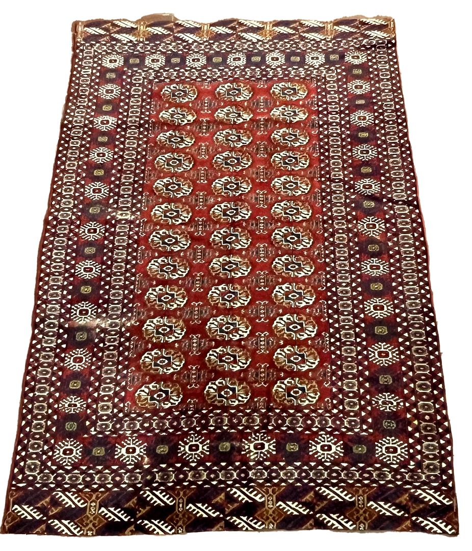 Turkmenischer Buchara, ca. 188x 130 cm.