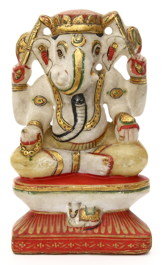 Skulptur des Ganesha.
