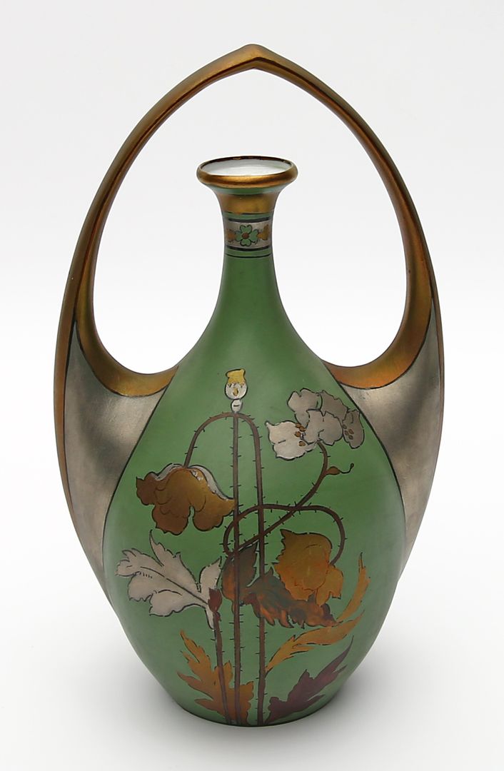 Jugendstil-Vase, Heubach.
