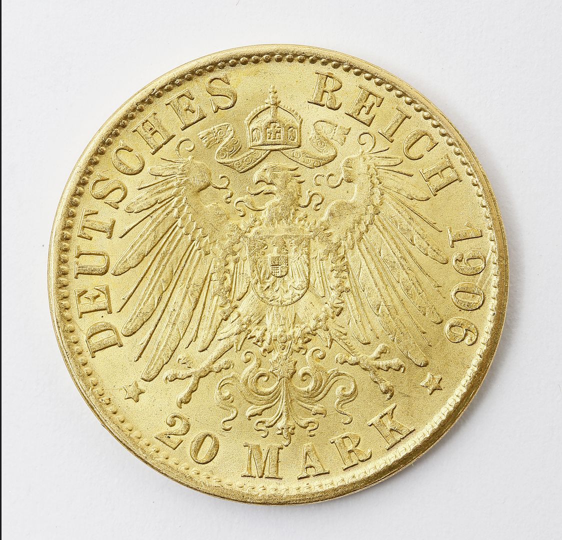 Preußen, Wilhelm II., 20 Mark 1906 A.