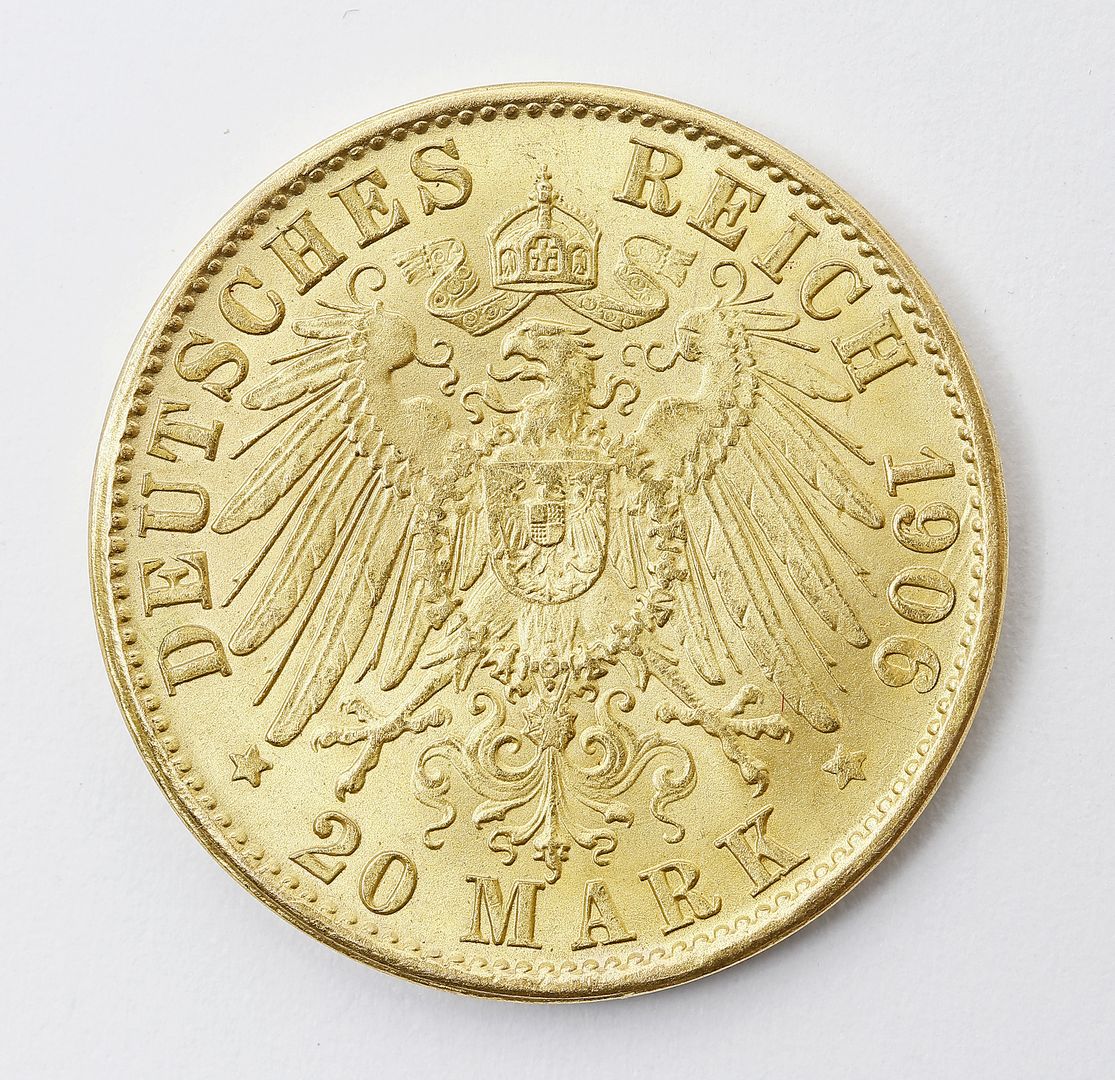 Preußen, Wilhelm II., 20 Mark 1906 A.
