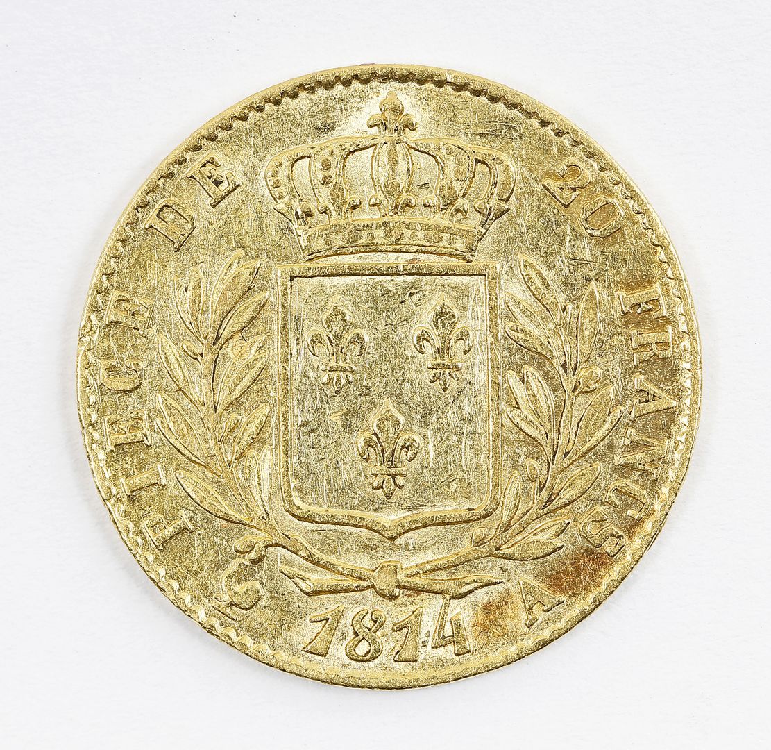Frankreich, Louis XVIII., 20 Francs 1814.