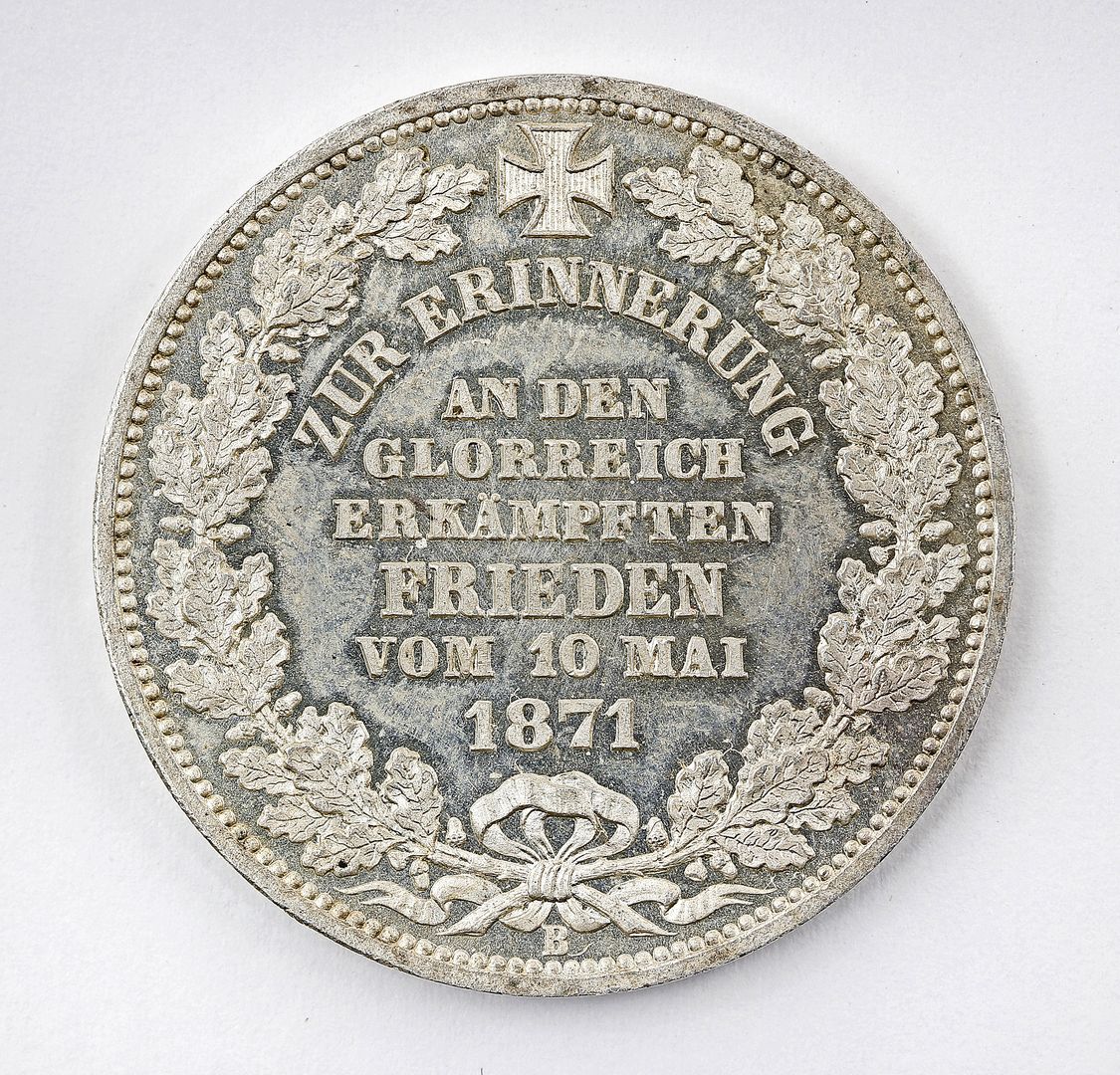 Freie Hansestadt Bremen, Ein Thaler Gold 1871 B.