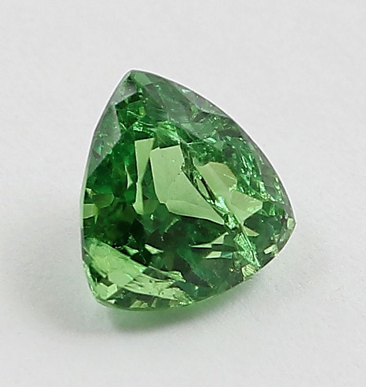 Tsavorit (grüner Granat), 1,29 ct.