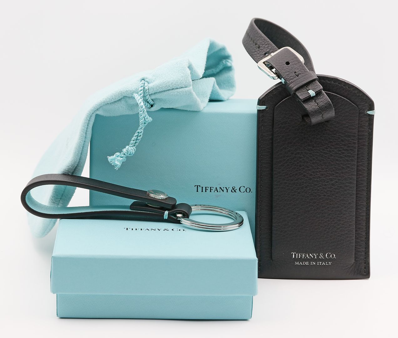 Koffer- und Schlüsselanhänger, "Tiffany & Co.".