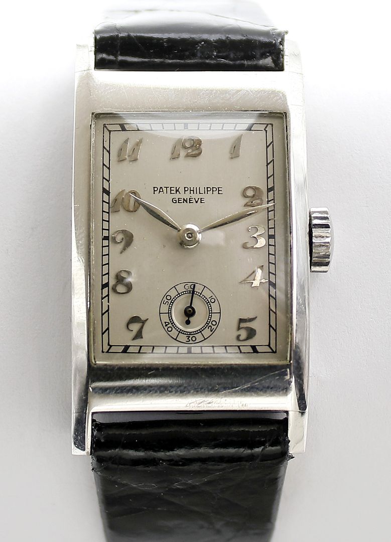 Art Deco-Armbanduhr "Patek Philippe".