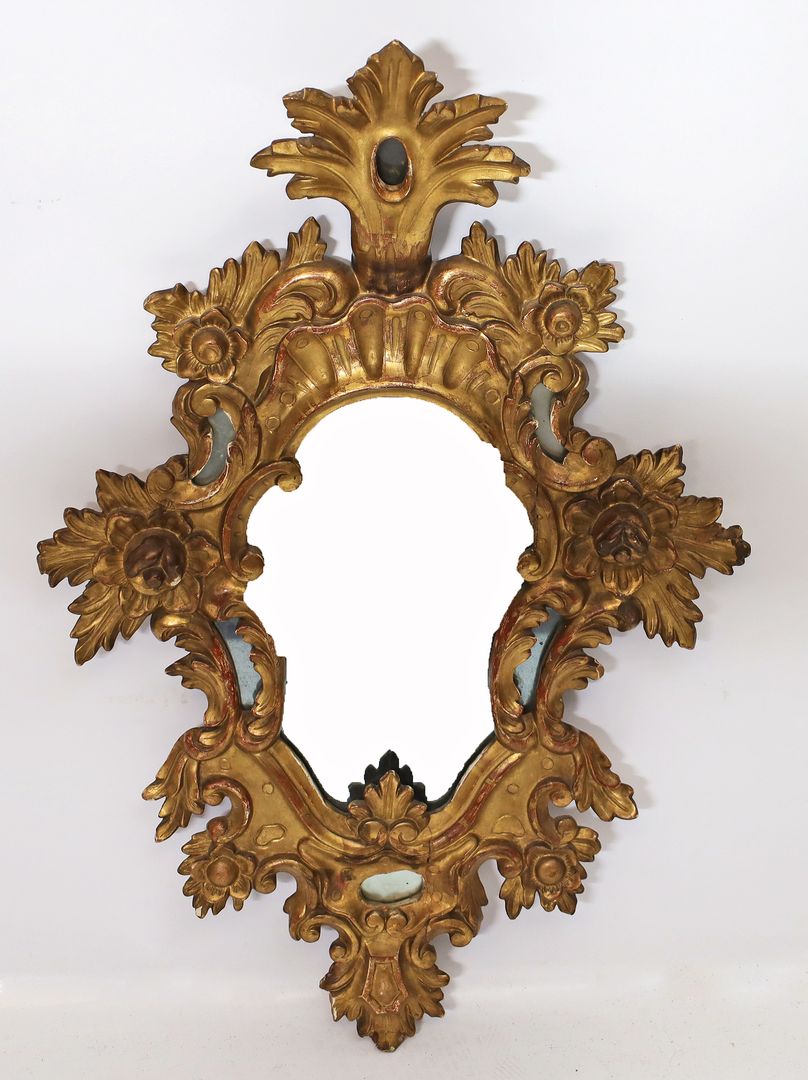 Rokoko-Spiegel (um 1760-1770).