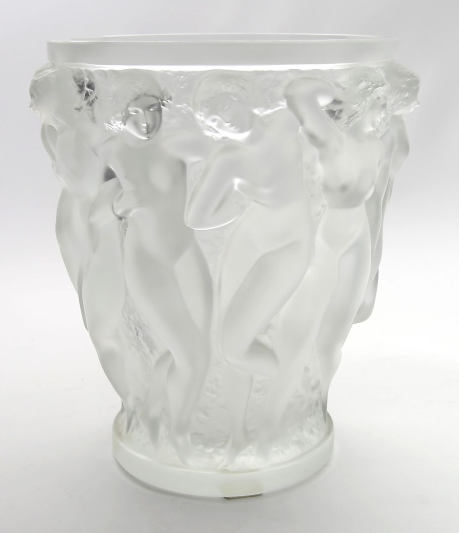 Vase "Bacchantes", Lalique.