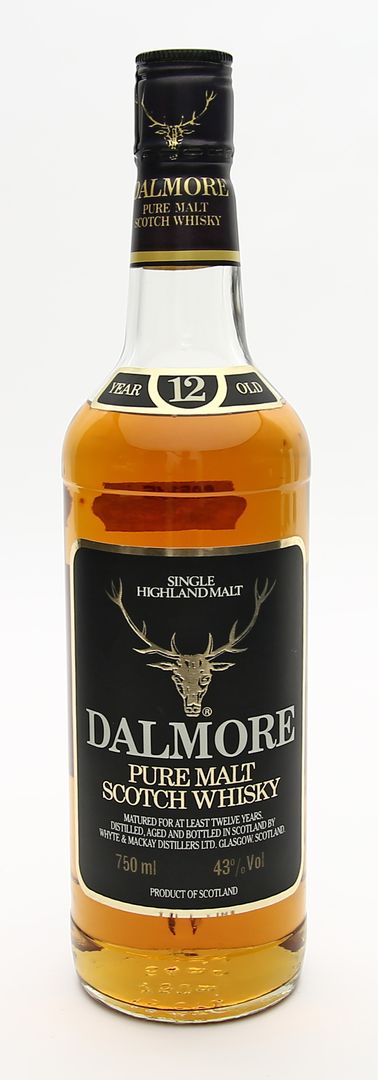 Flasche Scotch Whiskey "YEAR 12 OLD", Dalmore.