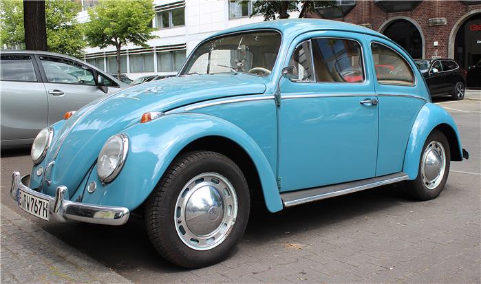 Originaler Käfer-Oldtimer, Volkswagen.