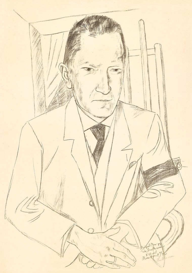MAX BECKMANN (1884 Leipzig - 1950 New York City)