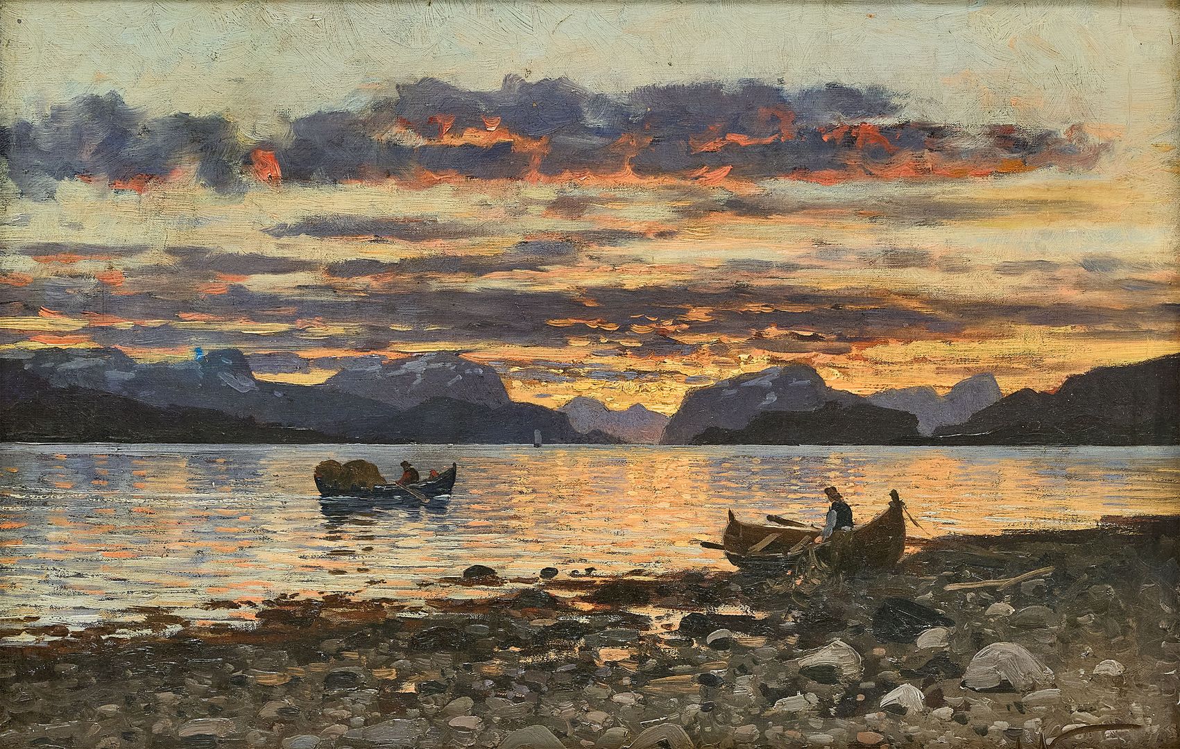 ADELSTEEN NORMANN (1848 Bodin - 1918 Oslo)