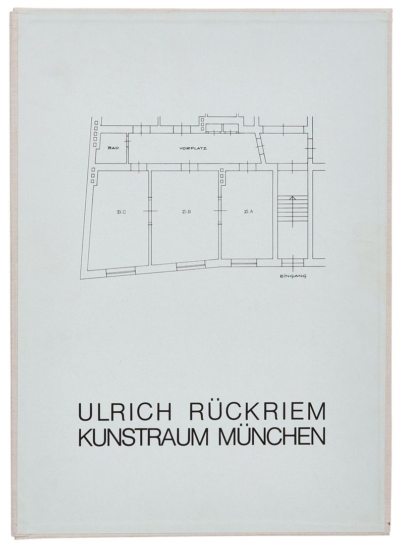 ULRICH RÜCKRIEM (1938 Düsseldorf, lebt in Köln und London)