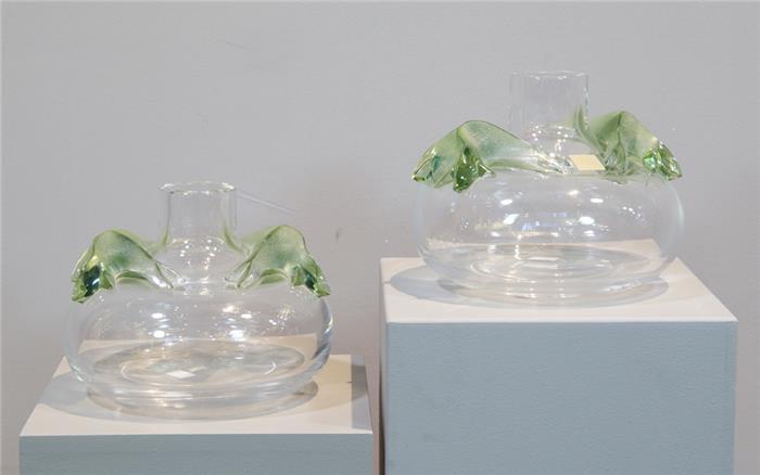 Paar Lalique-Vasen.