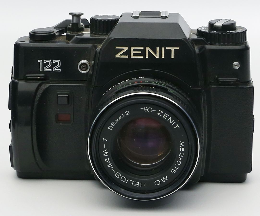 Spiegelreflexkamera Zenit.