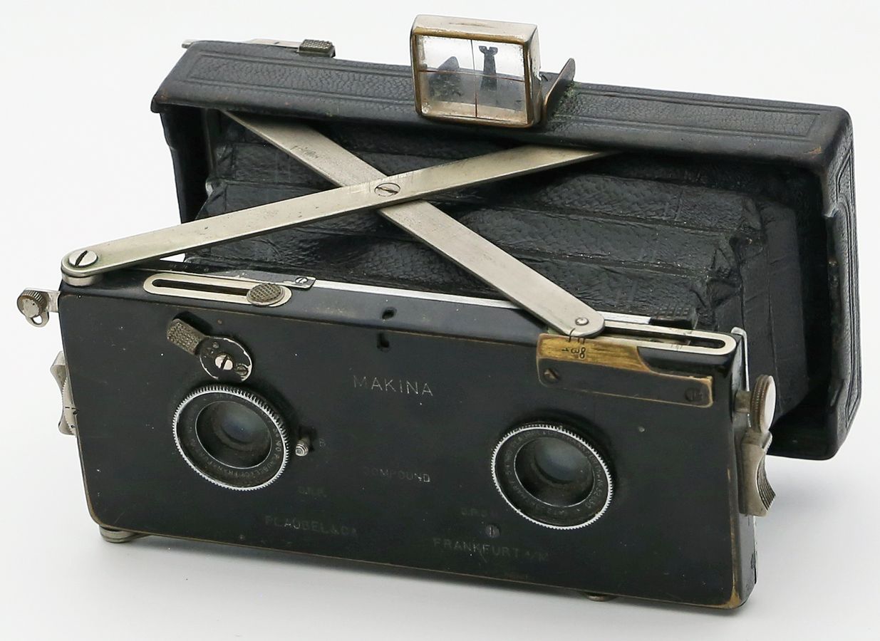Vintage-Plattenkamera, Plaubel Makina.