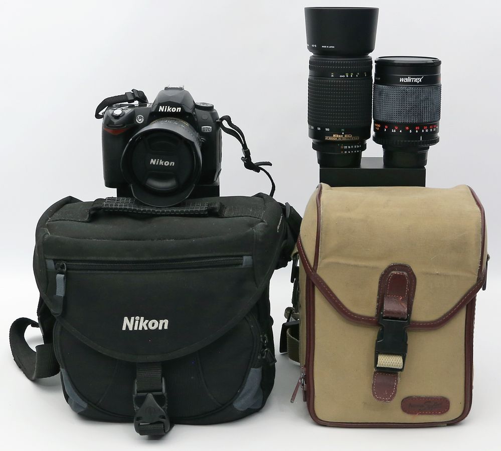 Spigelreflexkamera Nikon D-70.