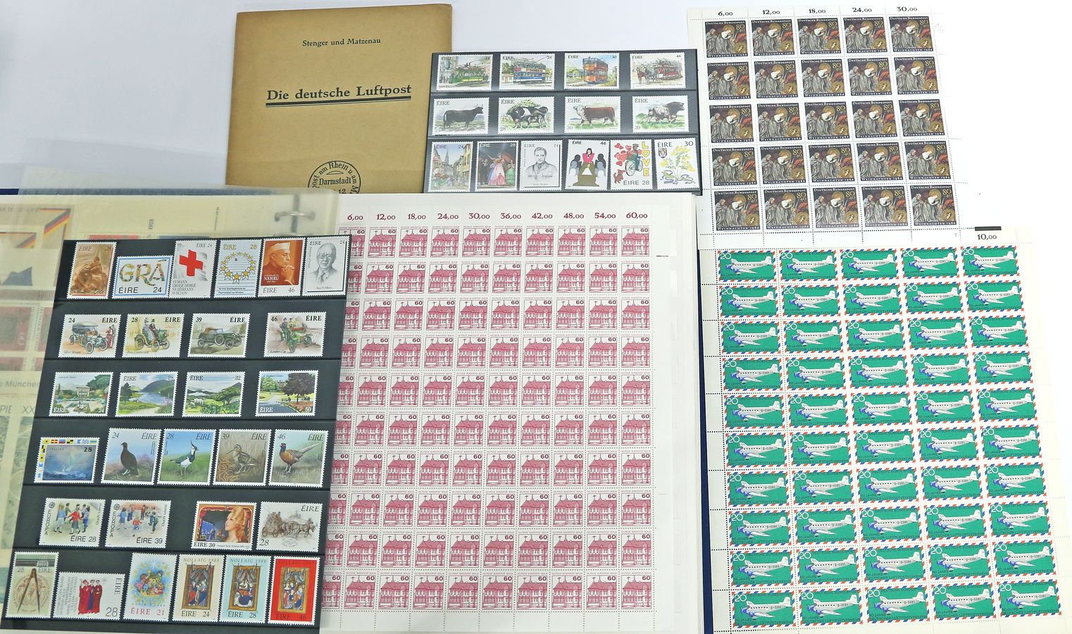Konvolut Briefmarken, postfrisch, überwiegend BRD.