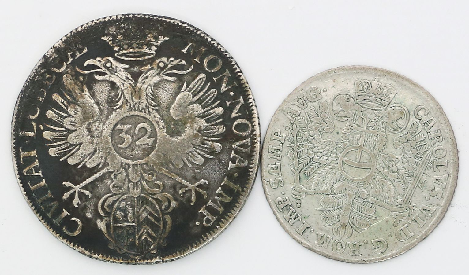 2 Courant-Münzen: