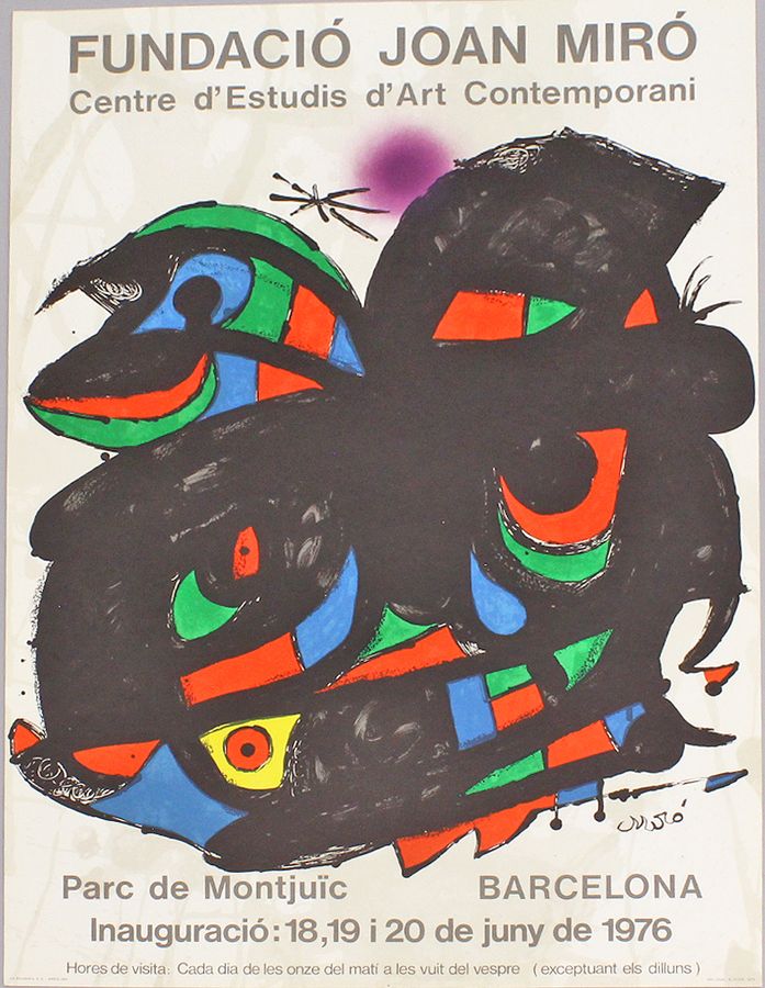 Miró, Joan (1893 Montroig - Mallorca 1983), nach