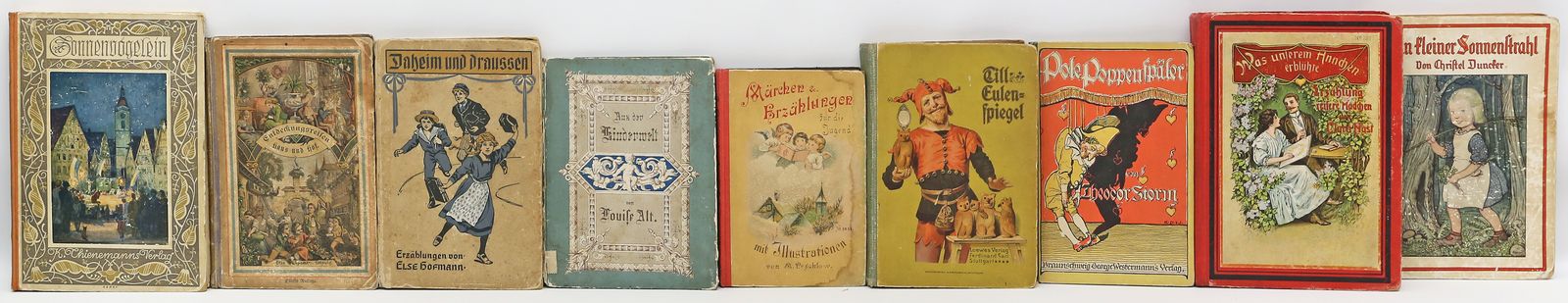 9 Kinder- und Jugendbücher.