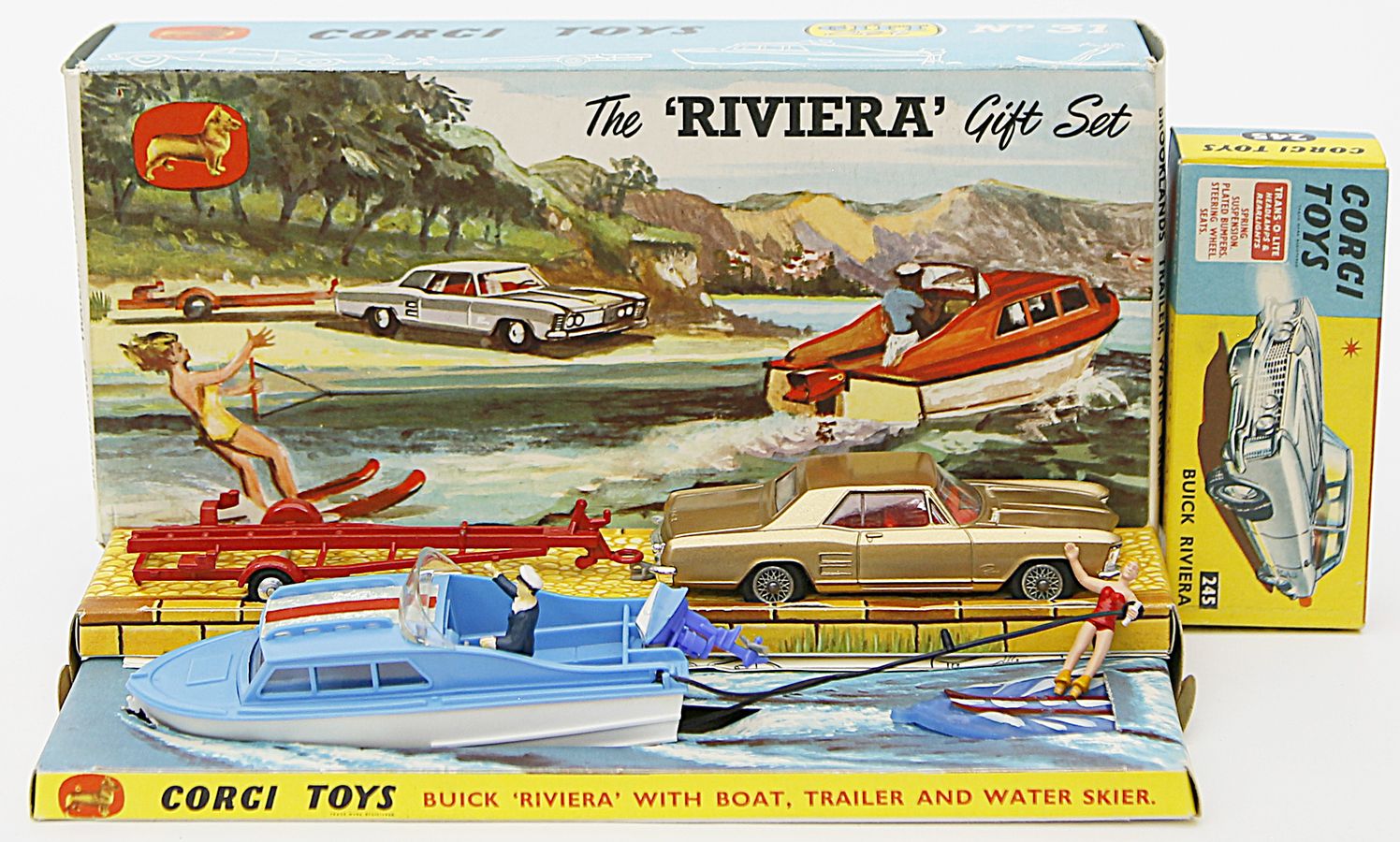 "Riviera Geschenk-Set", Corgi Toys.