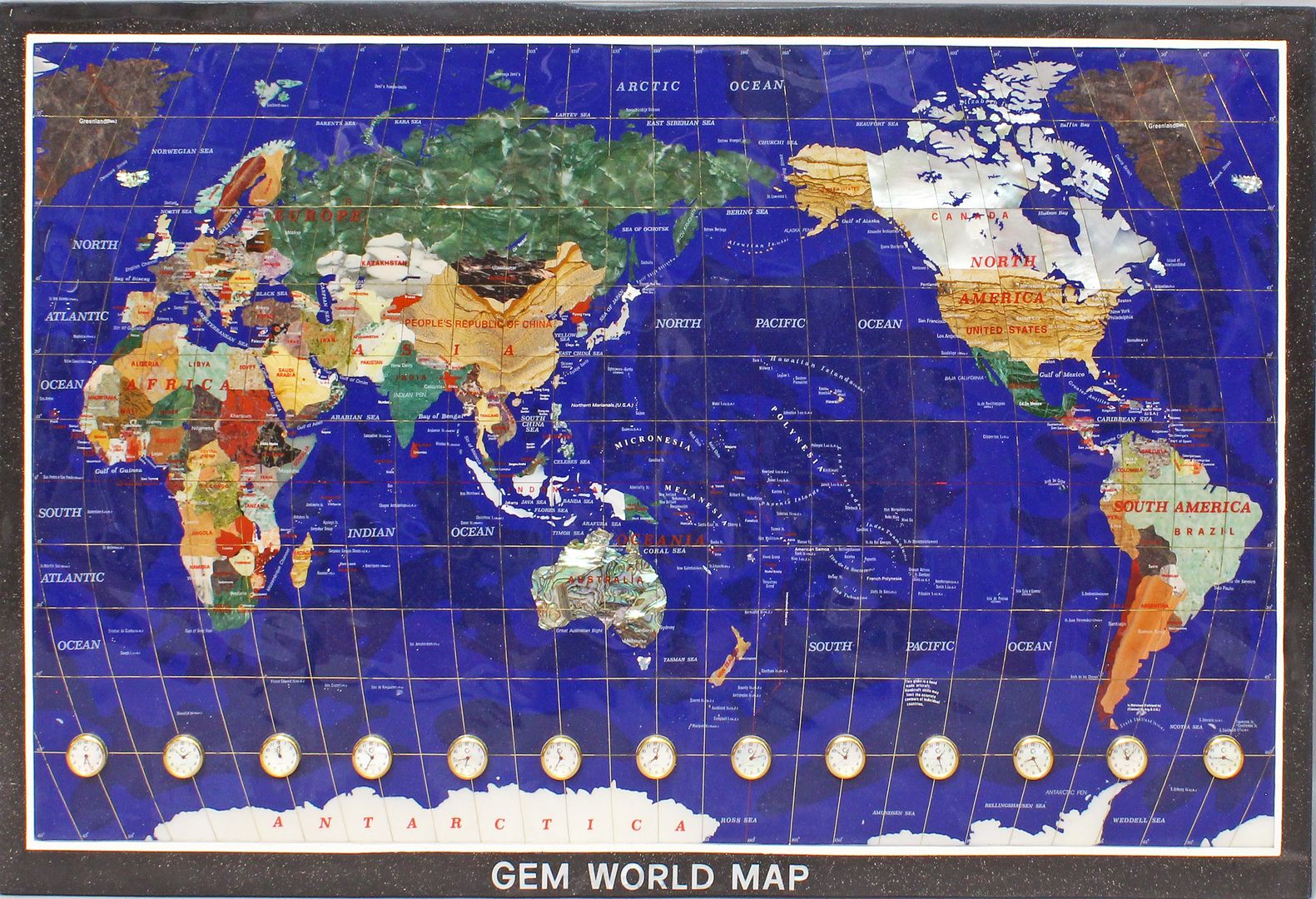 Gem World Map.
