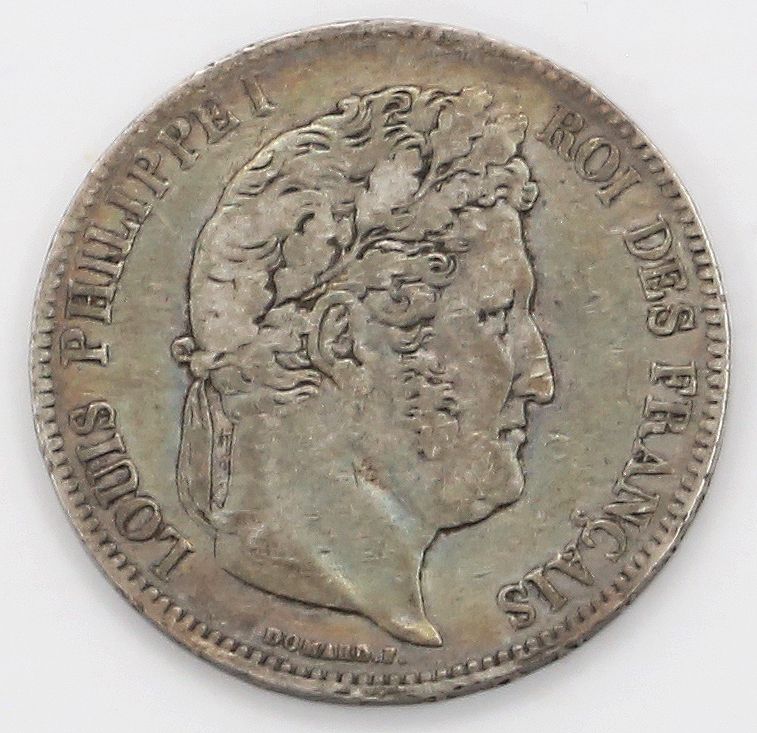 Frankreich, Louis Philippe I., 5 Francs 1842 W.