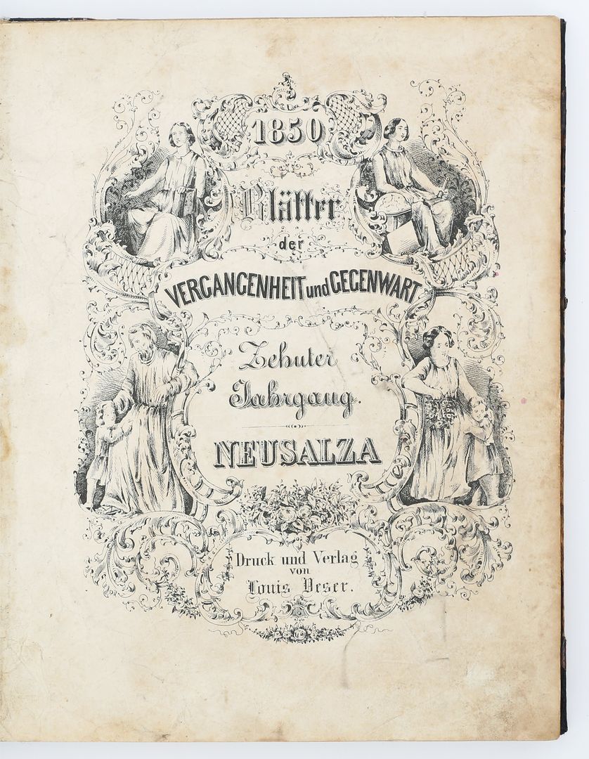 "Blätter der Vergangenheit und Gegenwart 1850",