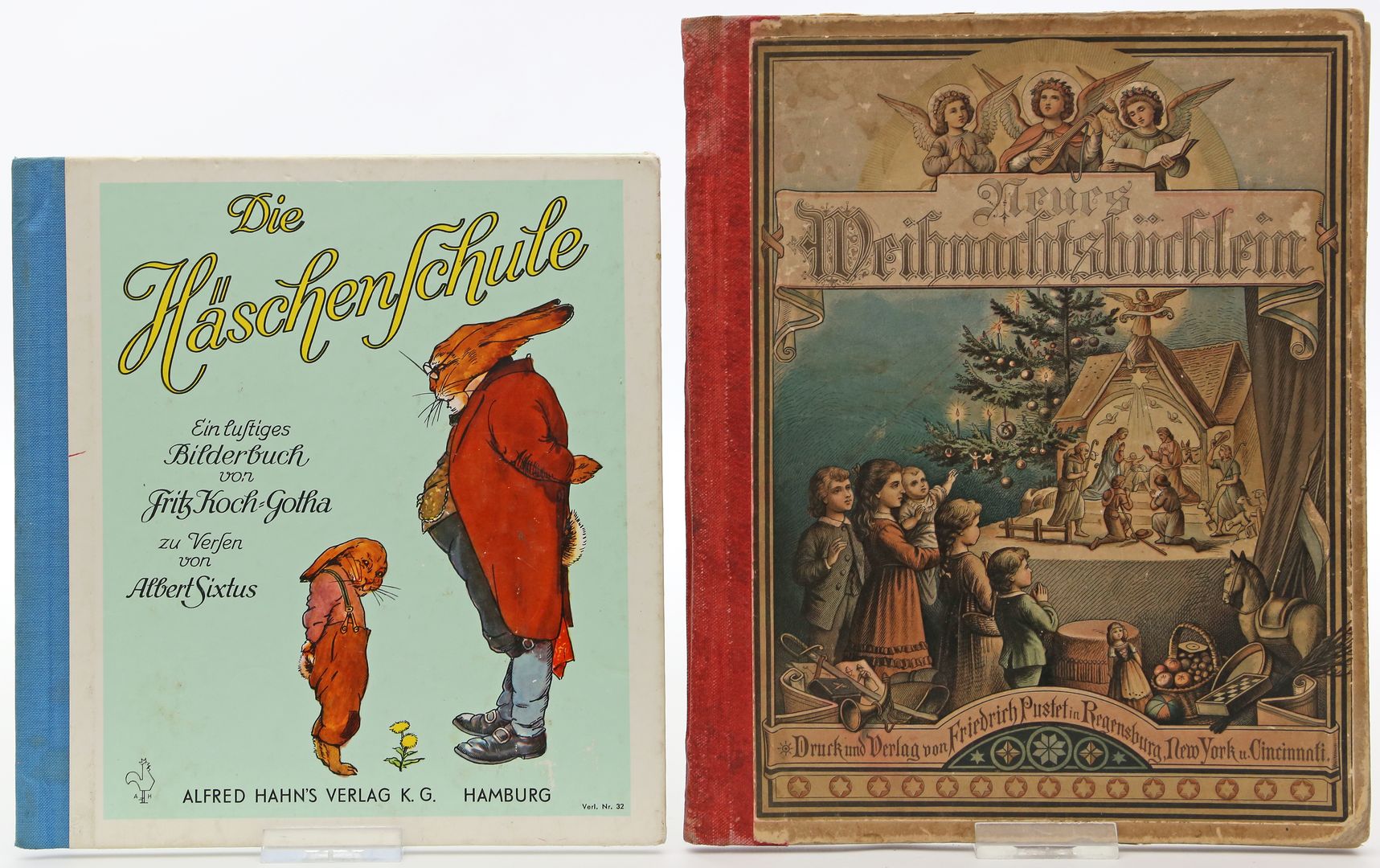 10 Kinderbücher zu Ostern und Weihnachten.
