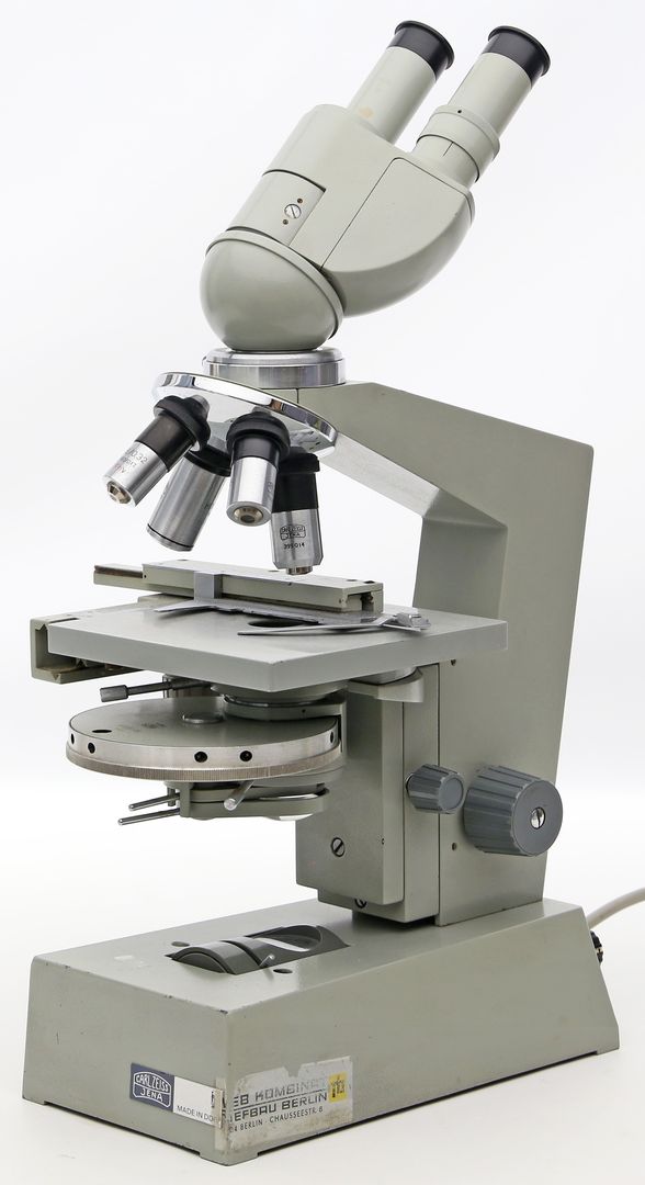 Binokulares Mikroskop, Carl Zeiss.