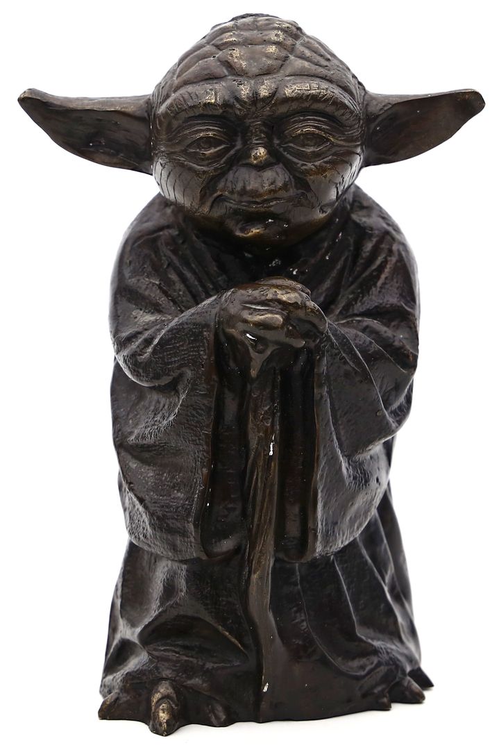 Skulptur "Yoda".