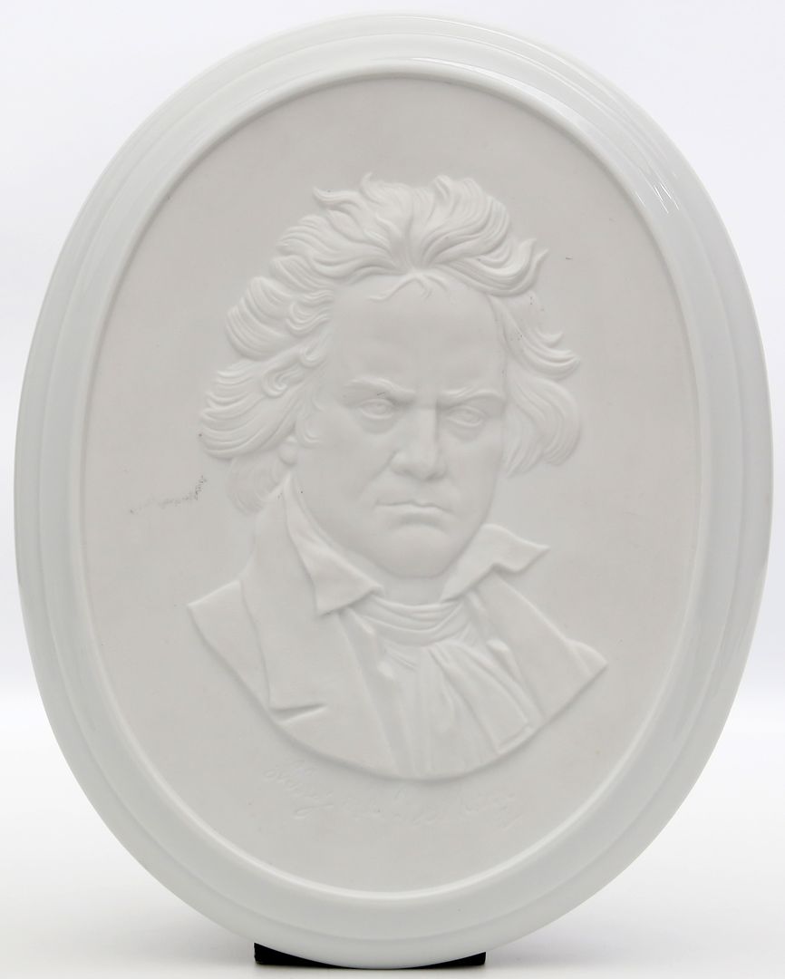 Wandrelief "Beethoven", Rosenthal.