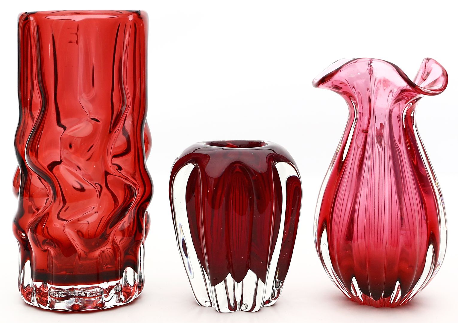 3 moderne Vasen.