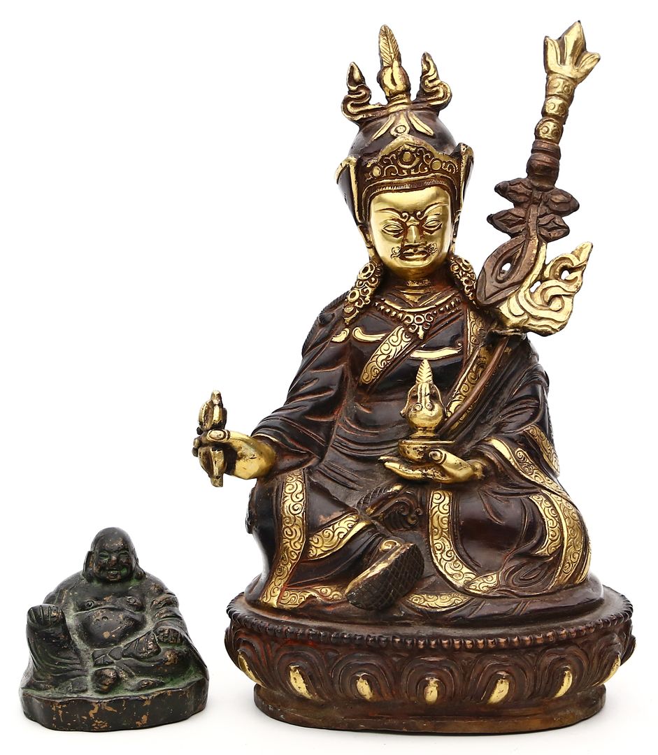 Skulptur Padmasambhava.