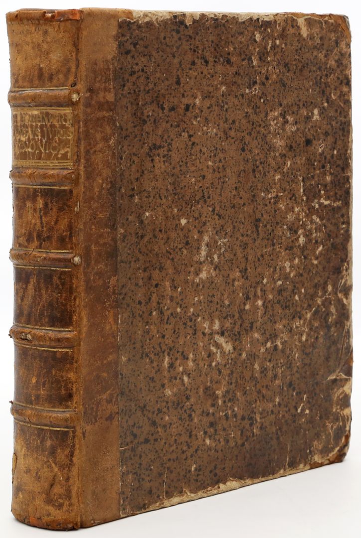 Buch "CORPVS IVRIS CANONICI", von 1747.