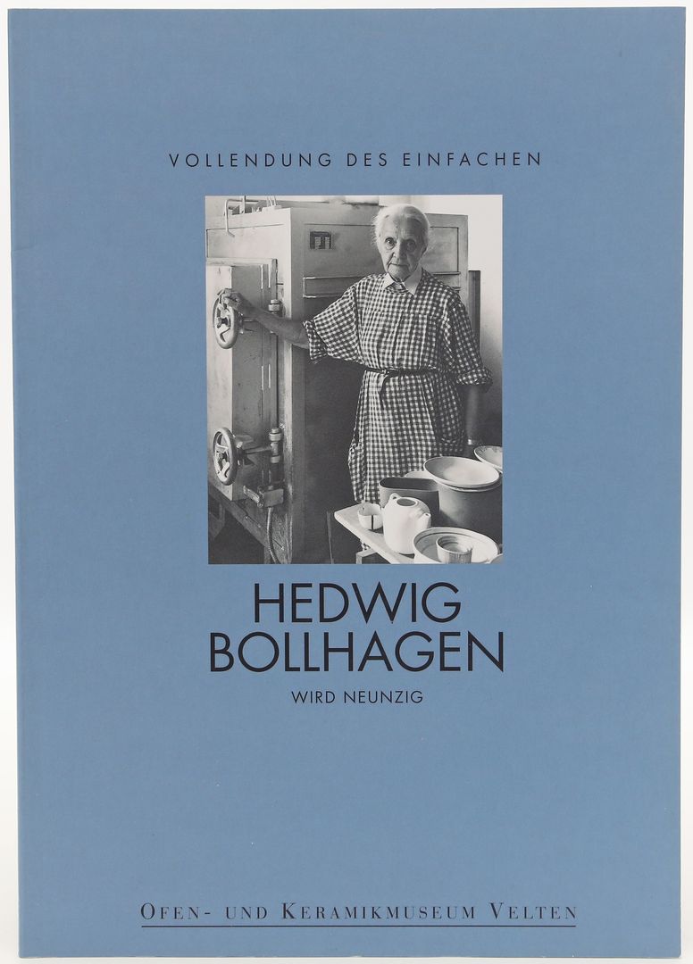 Ausstellungskatalog "Hedwig Bollhagen wird neunzig".
