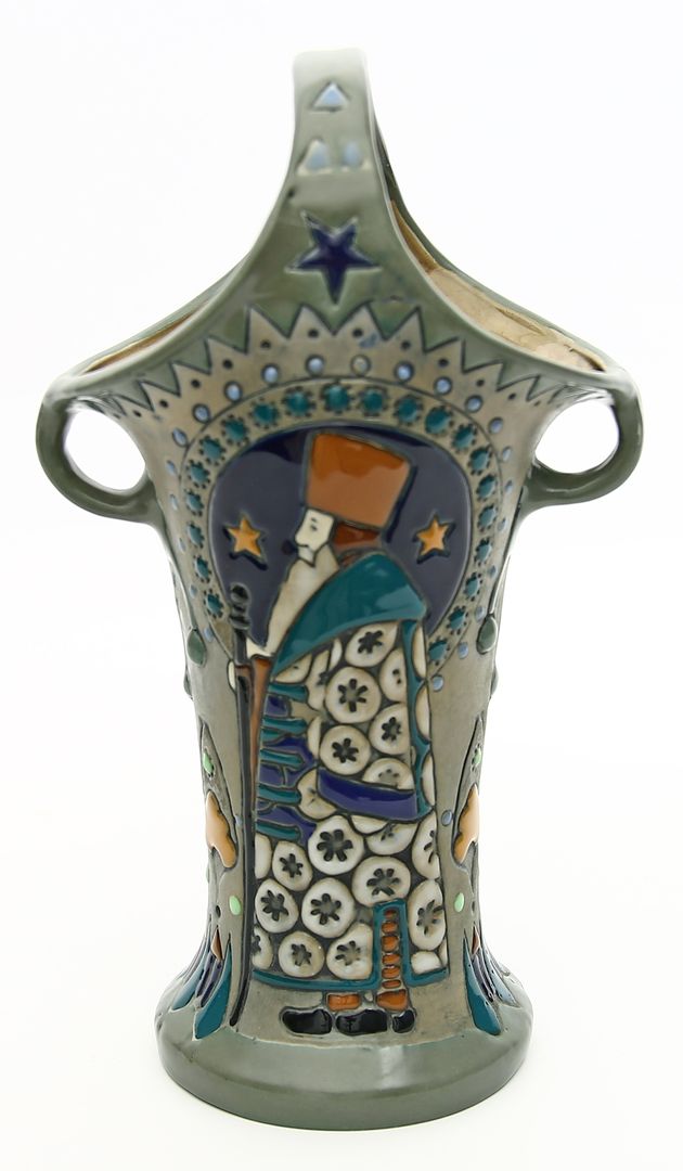 Jugendstil-Vase, Amphora.