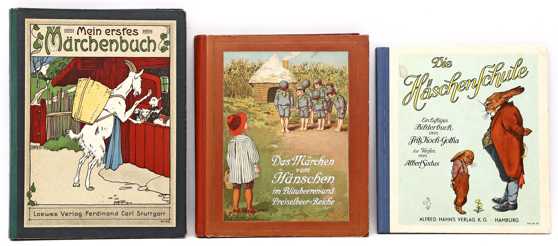 2 Märchen- und 1 Bilderbuch: