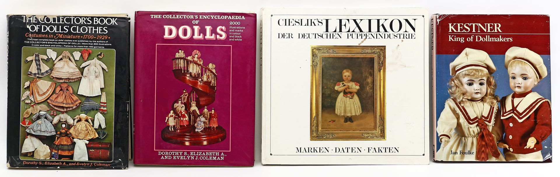 4 Bücher für den Puppensammler: