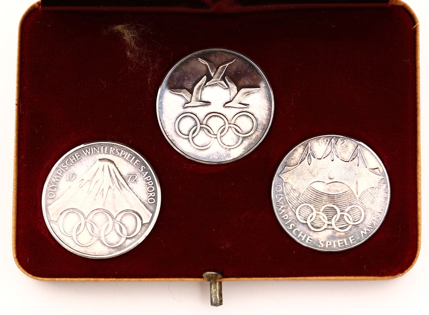 3 Medaillen "Olympische Spiele 1972".
