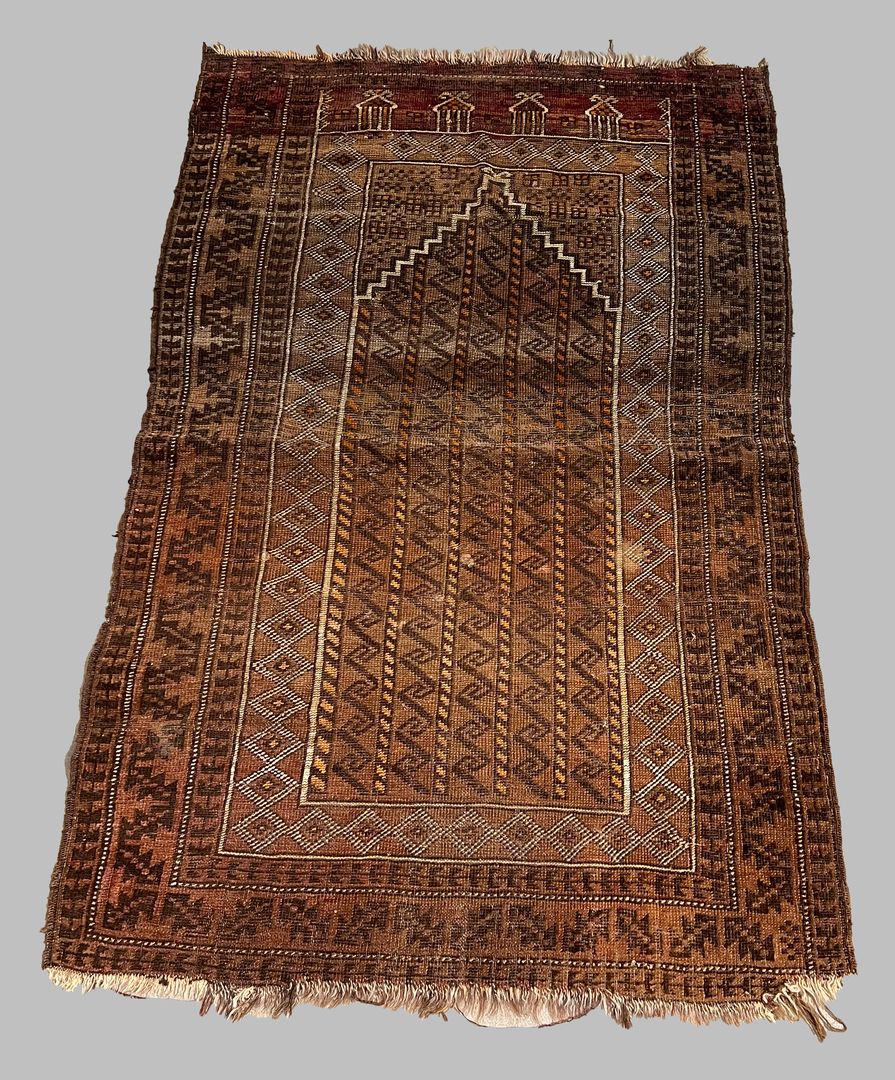 Gebetsteppich (Turkmene), ca. 143x 95 cm.