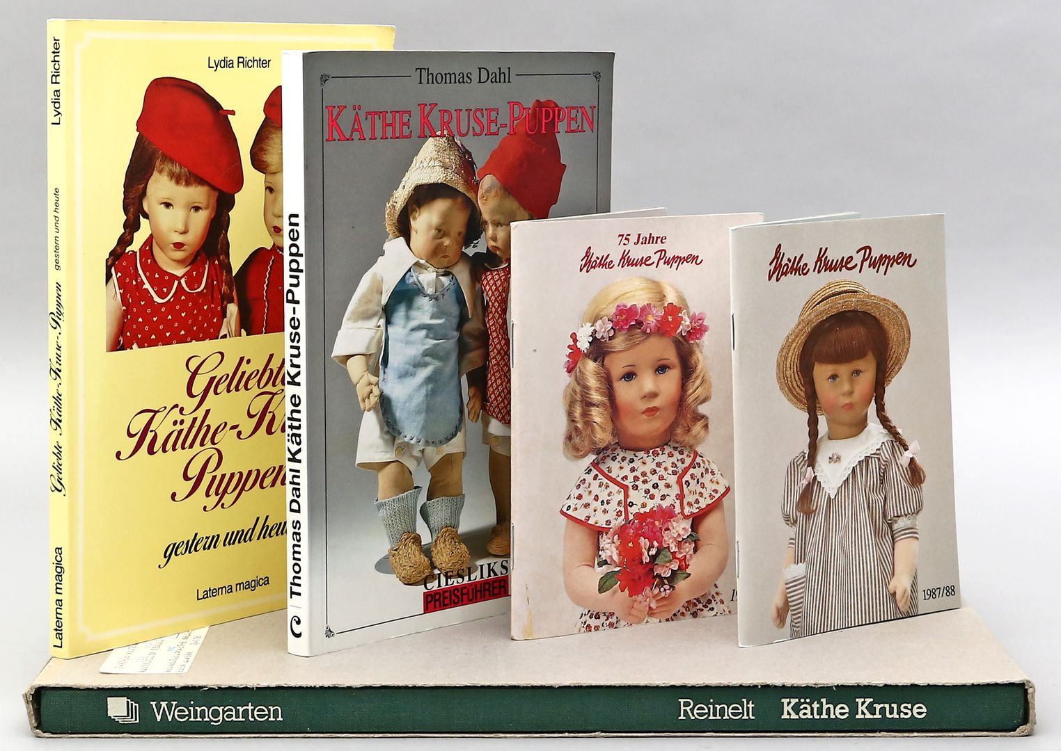3 Bücher zu Käthe-Kruse-Puppen.