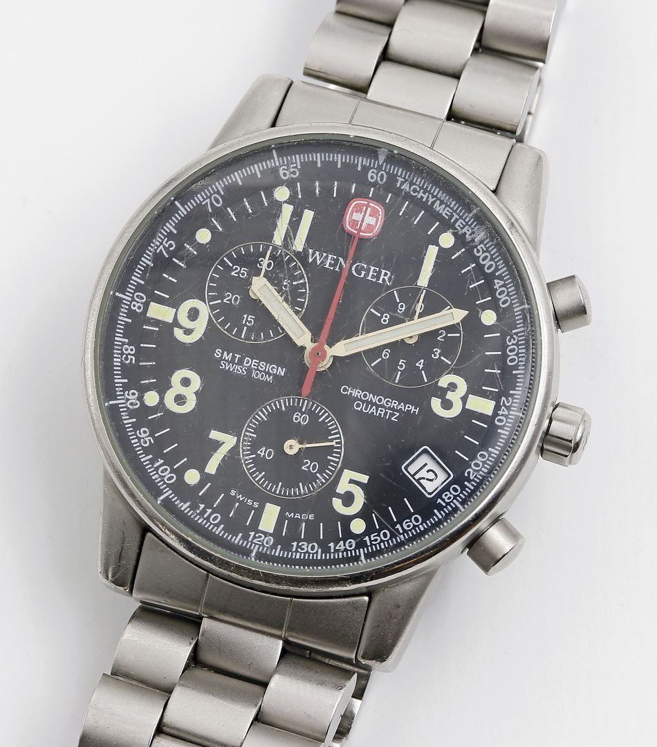Military-Chronograph, Wenger Watch.
